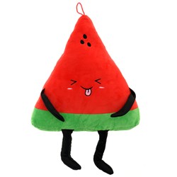 Podusia ozdobna ARBUZ z nóżkami - Happy