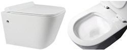 Misa WC bezrantowa Rea Ryan Rimless Duroplast
