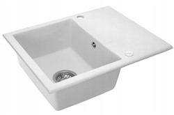 ZLEWOZMYWAK GRANIT NORT WHITE