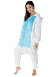 KIGURUMI PIŻAMA PRZEBRANIE JEDNOROŻEC NIEBIESKI