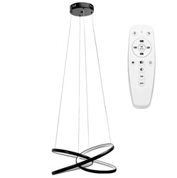 Lampa sufitowa wisząca z 5 kloszami Nowoczesna lampa do salonu Toolight Lampa minimalistyczna do jadalni Oświetlenie sufitowe z mlecznym szkłem Lampa