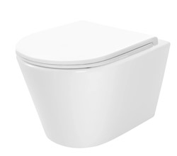 misa WC podwieszana bezkołnierzowa nowoczesna misa WC Rimless misa WC Carlo do łazienki podwieszana misa WC biała ceramika sanitarna łazienka eleganck
