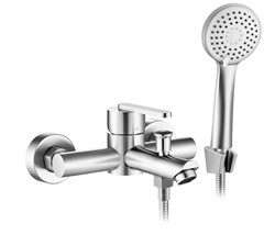 chromowana bateria prysznicowa Rea bateria prysznicowa z powłoką Electroplating bateria prysznicowa ścienna nowoczesna bateria prysznicowa z ceramiczn