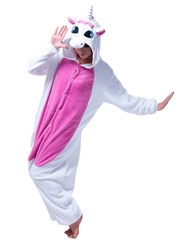 KIGURUMI PIŻAMA PRZEBRANIE JEDNOROŻEC RÓŻOWY