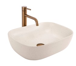 umywalka nablatowa nowoczesna umywalka do łazienki umywalka ceramiczna biała estetyczna umywalka do łazienki umywalka na blat łazienkowy umywalka z ce