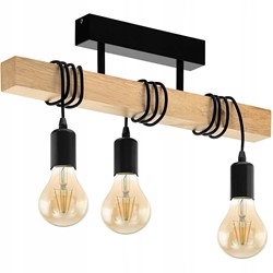 LAMPA WISZĄCA LINE APP973-3CP BLACK