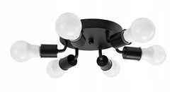 LAMPA REFLEKTOR 6-RAMIENNY APP709-6C BLACK