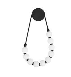 Lampa sufitowa wisząca z 5 kloszami Nowoczesna lampa do salonu Toolight Lampa minimalistyczna do jadalni Oświetlenie sufitowe z mlecznym szkłem Lampa