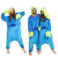 KIGURUMI PIŻAMA PRZEBRANIE ALIEN