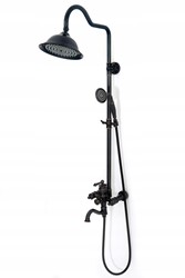 ZESTAW NATRYSKOWY VINTAGE OLD BLACK